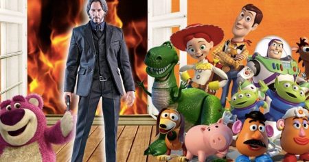 What Do John Wick and Toy Story 4 Have in Common? Keanu Reeves Kicking Ass