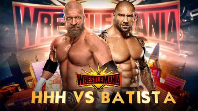 WWE News: Triple H vs. Batista Official for WrestleMania
