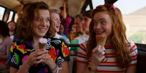 Strangers Things Sadie Sink and Millie Bobby Brown Talk About On Screen and Off Screen Friendship