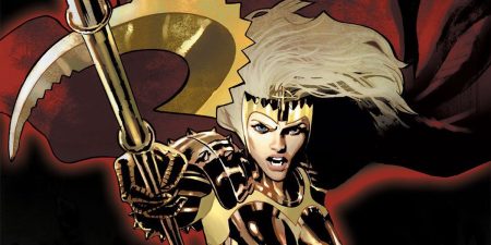 The Eternals’ Angelina Jolie Says She’s Training Hard to “Give the MCU the Thena They Deserve”