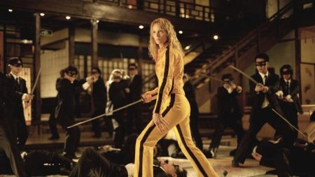 Quentin Tarantino and Uma Thurman Talking Kill Bill Vol 3
