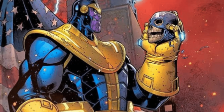 Marvel’s President Kevin Feige Talks About Potential “Thanos on a Throne of Skulls”, Severed Cap Head