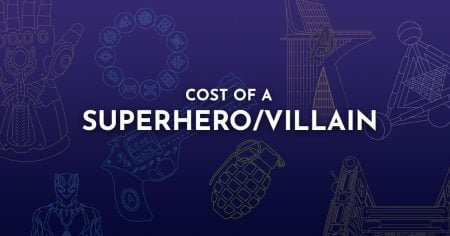 How Much Would It Cost To Be a Superhero or a Super Villain?