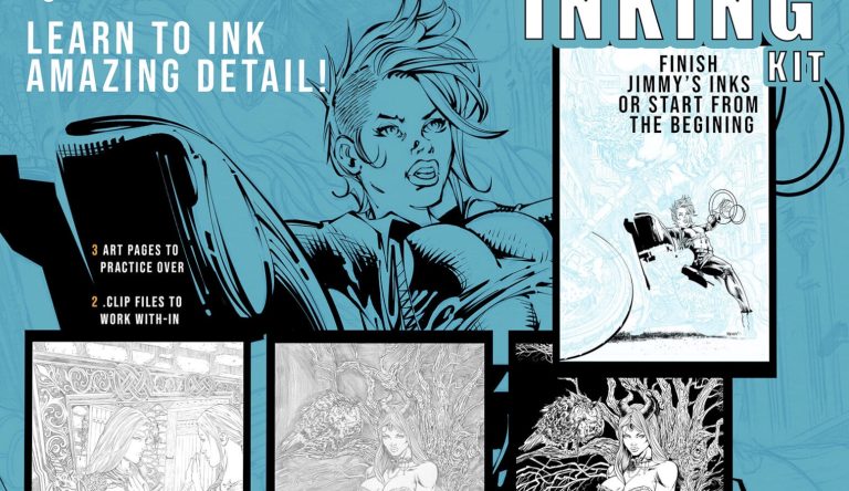 Review: Jimmy Reyes Digital Inking Kit for ’Clip Studio Paint’