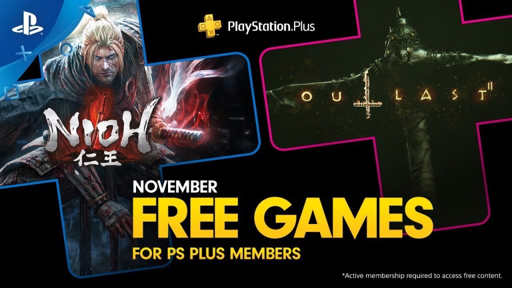 PS Plus Games and Best Deals For November 2019
