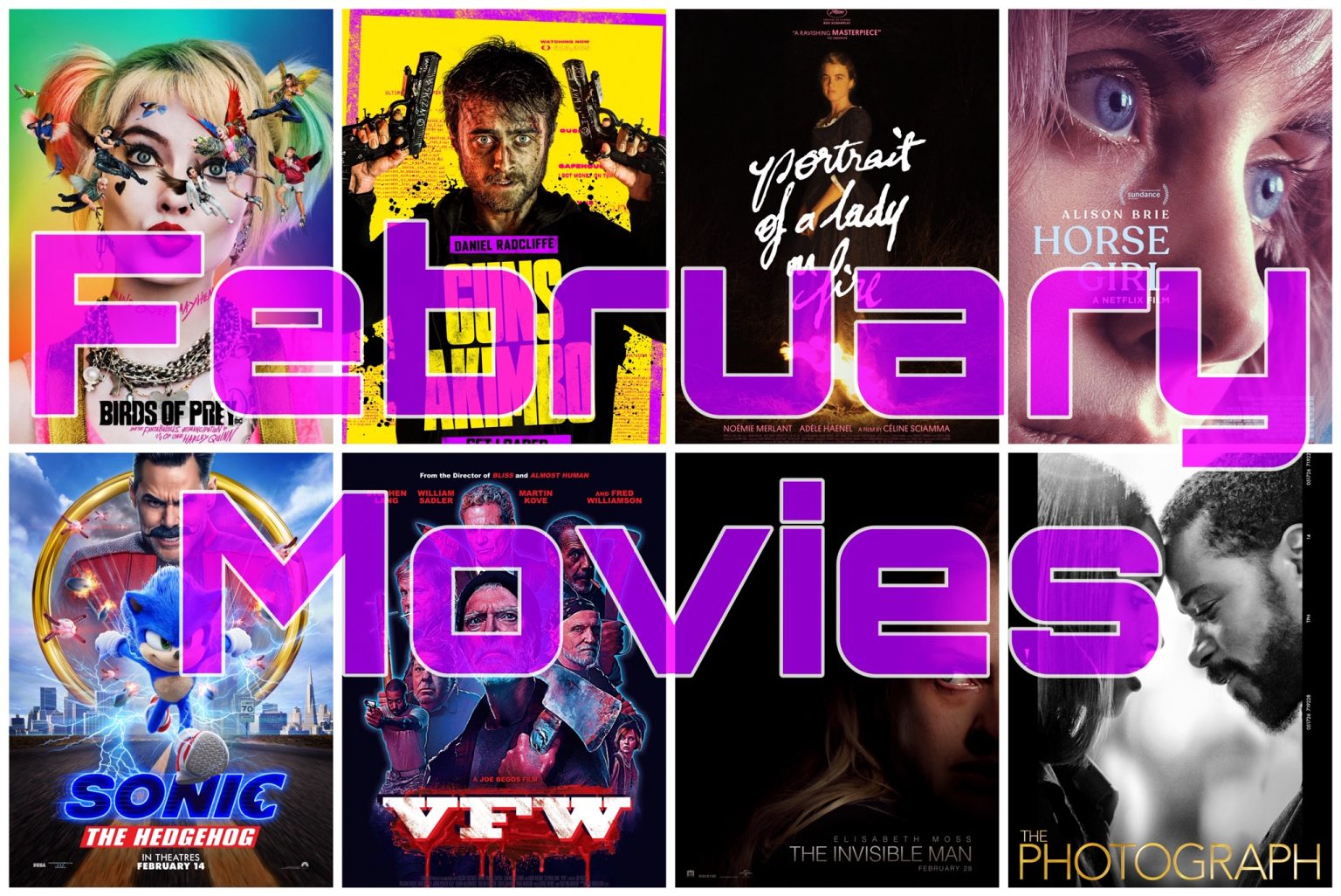 February 2020 Movie Release List