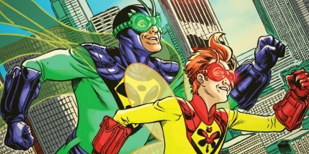 Review: Ahoy Comics ‘Dragonfly and Dragonflyman’, by Tom Peyer and Peter Krause