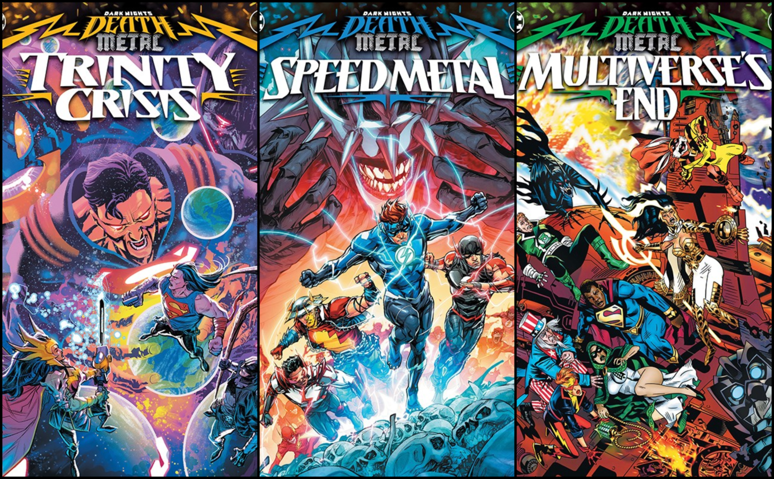 DC Unleashes A Trio of Dark Nights: Death Metal Comics This September