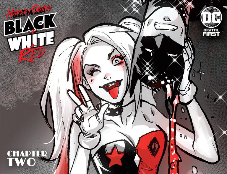 Harley Looks To Regain The Spotlight in NEW Preview Images for ‘Harley Quinn Black + White + Red #2