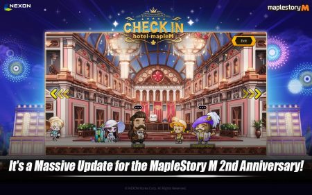 Side-Scrolling Mobile MMORPG ‘MapleStory M’ Celebrates Anniversary With New Characters