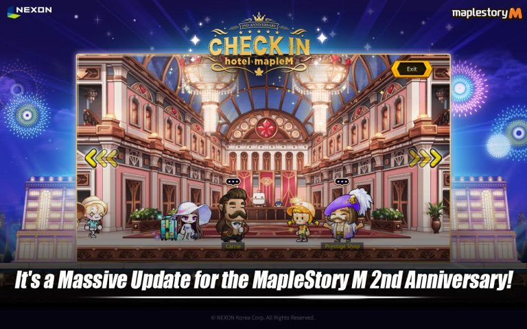 Side-Scrolling Mobile MMORPG ‘MapleStory M’ Celebrates Anniversary With New Characters