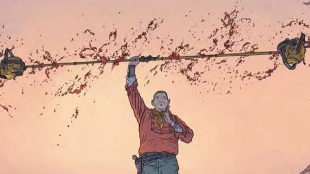 Coming to Dark Horse Books April 2021, Geof Darrows ‘Shaolin Cowboy: Shemp Buffet’