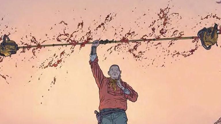 Coming to Dark Horse Books April 2021, Geof Darrows ‘Shaolin Cowboy: Shemp Buffet’