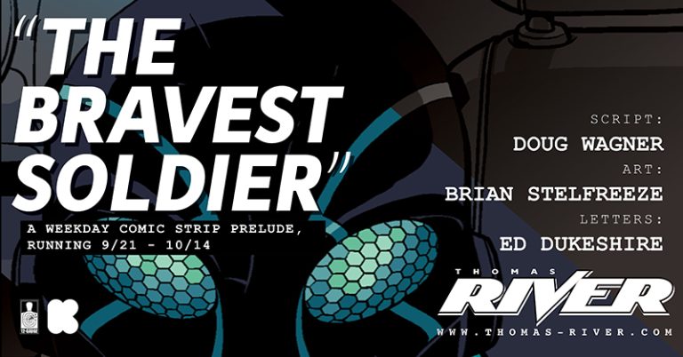 12 Gauge Publishing Announces a ‘Thomas River’ Comic Strip In Conjunction with Kickstarter