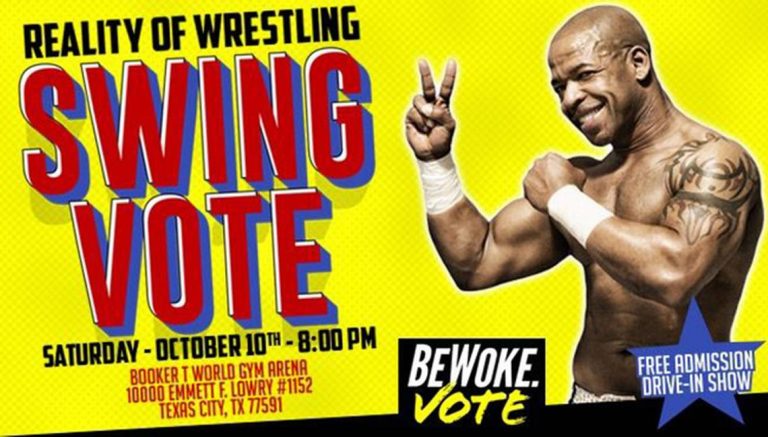 ‘Reality Wrestling’ of Texas Presents: ‘SWING VOTE’ Drive In Voter Education and Wrestling Show