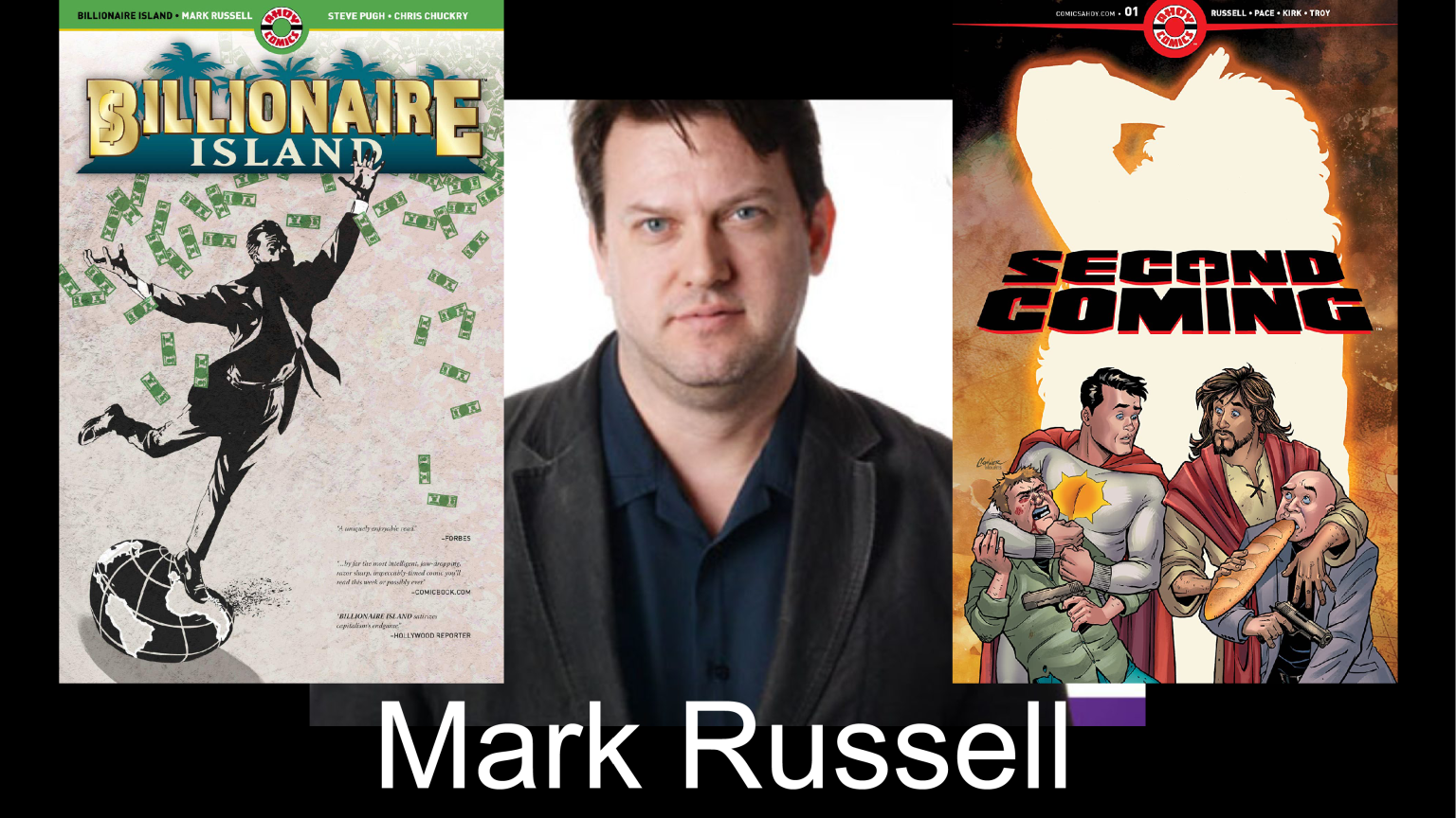 Geek Vibes Interview: Ahoy Comics ‘Billionaire Island’ Writer Mark Russell