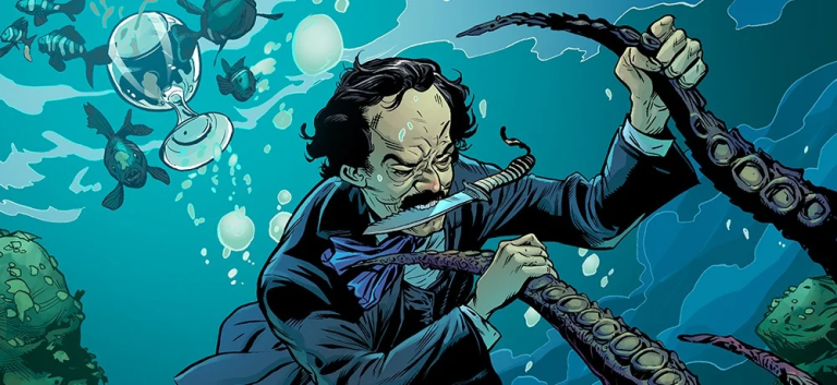 Review: Ahoy Comics, ‘Edgar Allen Poe’s, Snifter of Blood, Issue 2’