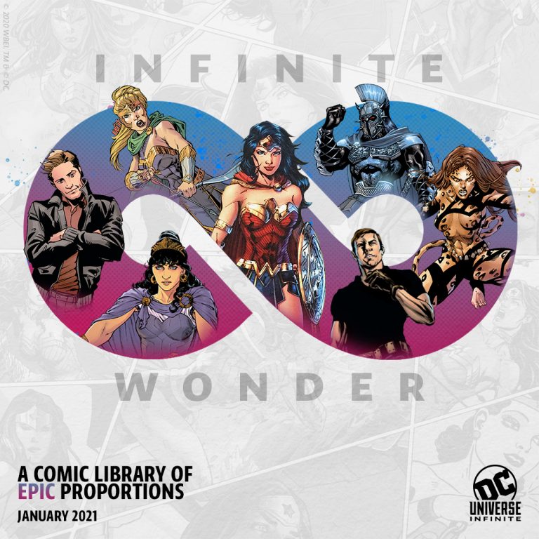 Starting January 21st:  ‘The DC Universe Infinite’ the Home for DC Comics