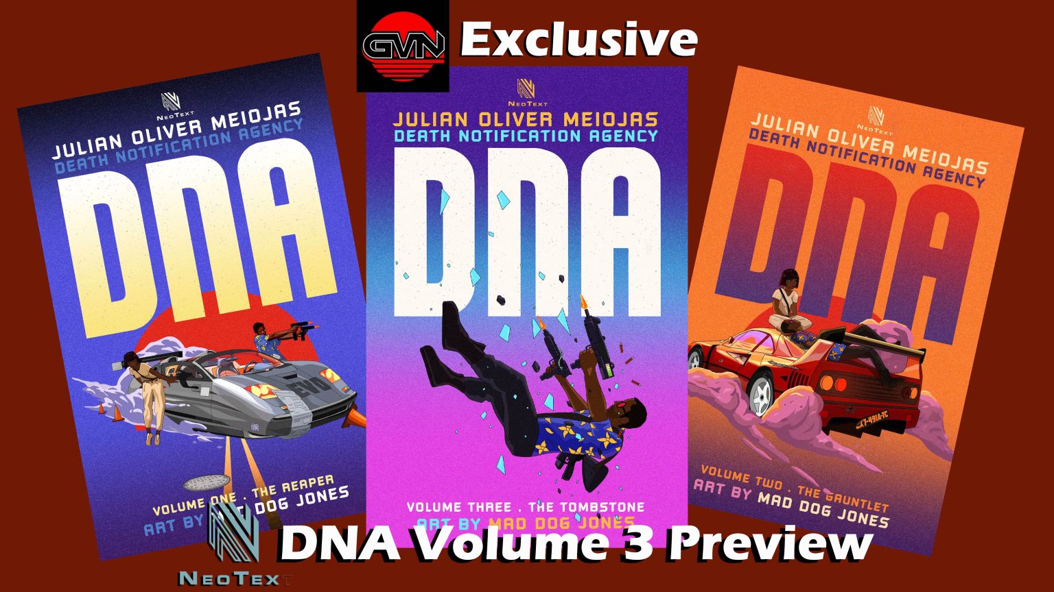 Geek Vibes Exclusive Preview – NeoText Presents ‘DNA Volume 3: The Tombstone’
