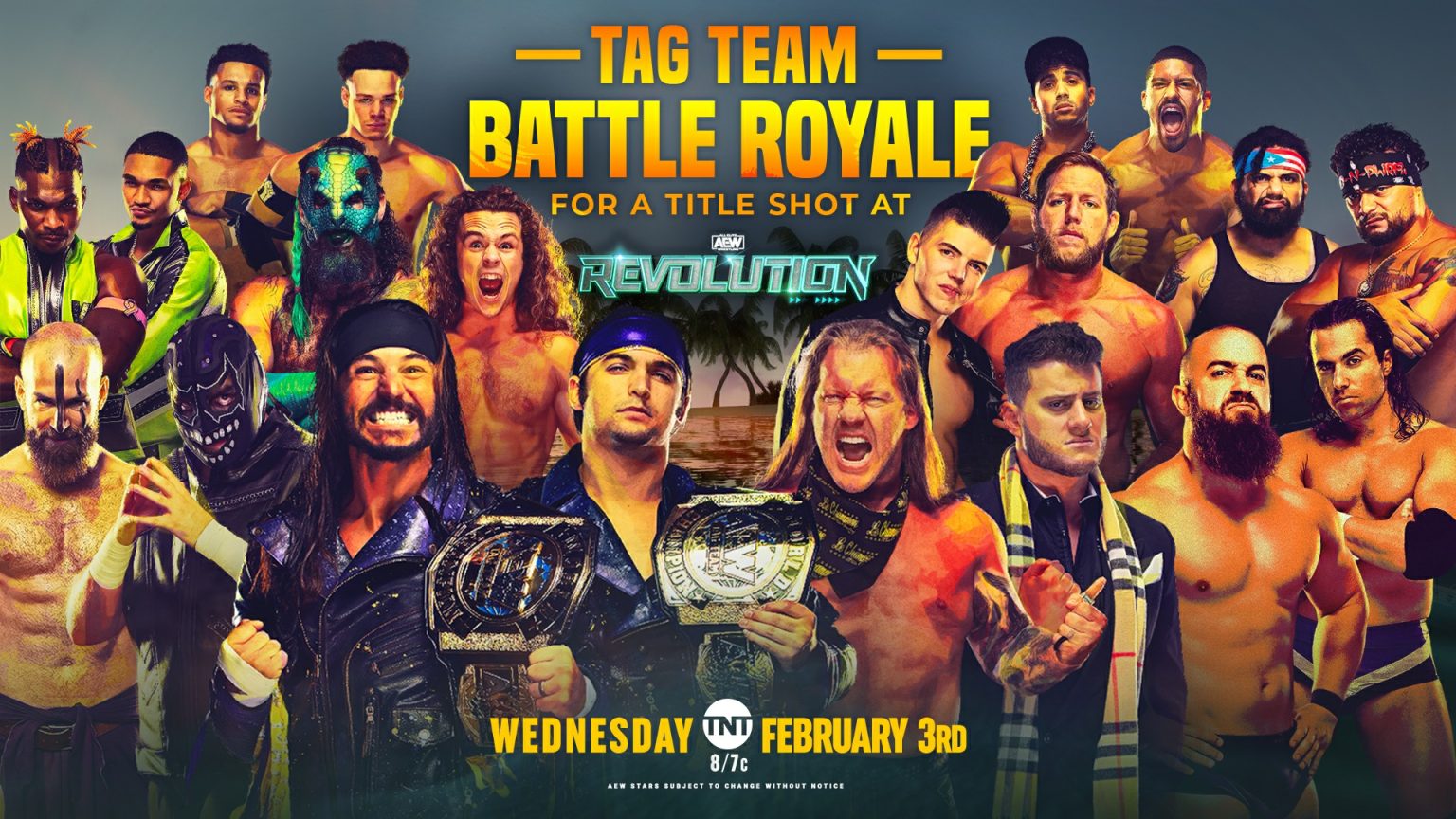 Top AEW Tag Team Out for ‘Beach Break’ Battle Royal
