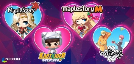 Nexon Announces Special Valentine’s Day Updates For Four Of Their Most Popular Mobile Games