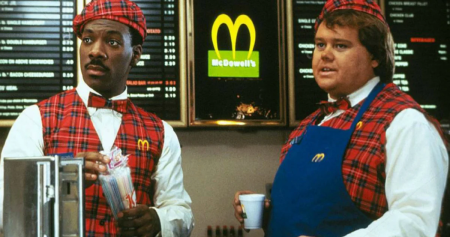 Eddie Murphy and Arsenio Hall Reveal Paramount Forced Them to Cast a White Actor in Coming to America