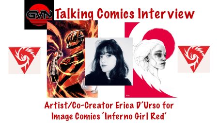 GVN’s Talking Comics Interview: ‘Inferno Girl Red’ Artist/ Co-Creator Erica D’Urso