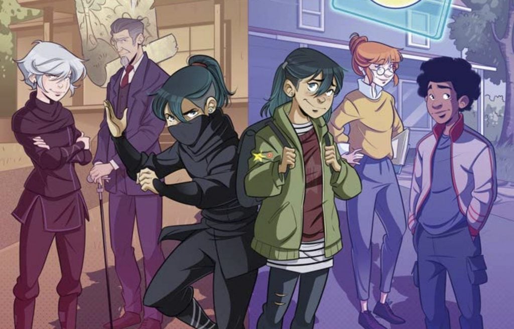 GVN’s Talking Comics Preview: Humanoids ‘Shy Ninja’ by Adara Sanchez, Ricardo Sanchez and Arianna Florean