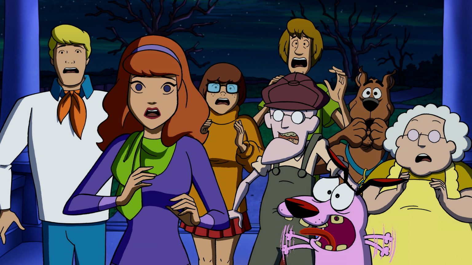 Scooby-Doo Teams Up With Courage The Cowardly Dog In New Animated Film Out On DVD This September Scooby-Doo Teams Up With Courage The Cowardly Dog In New Animated Film Out On DVD This September