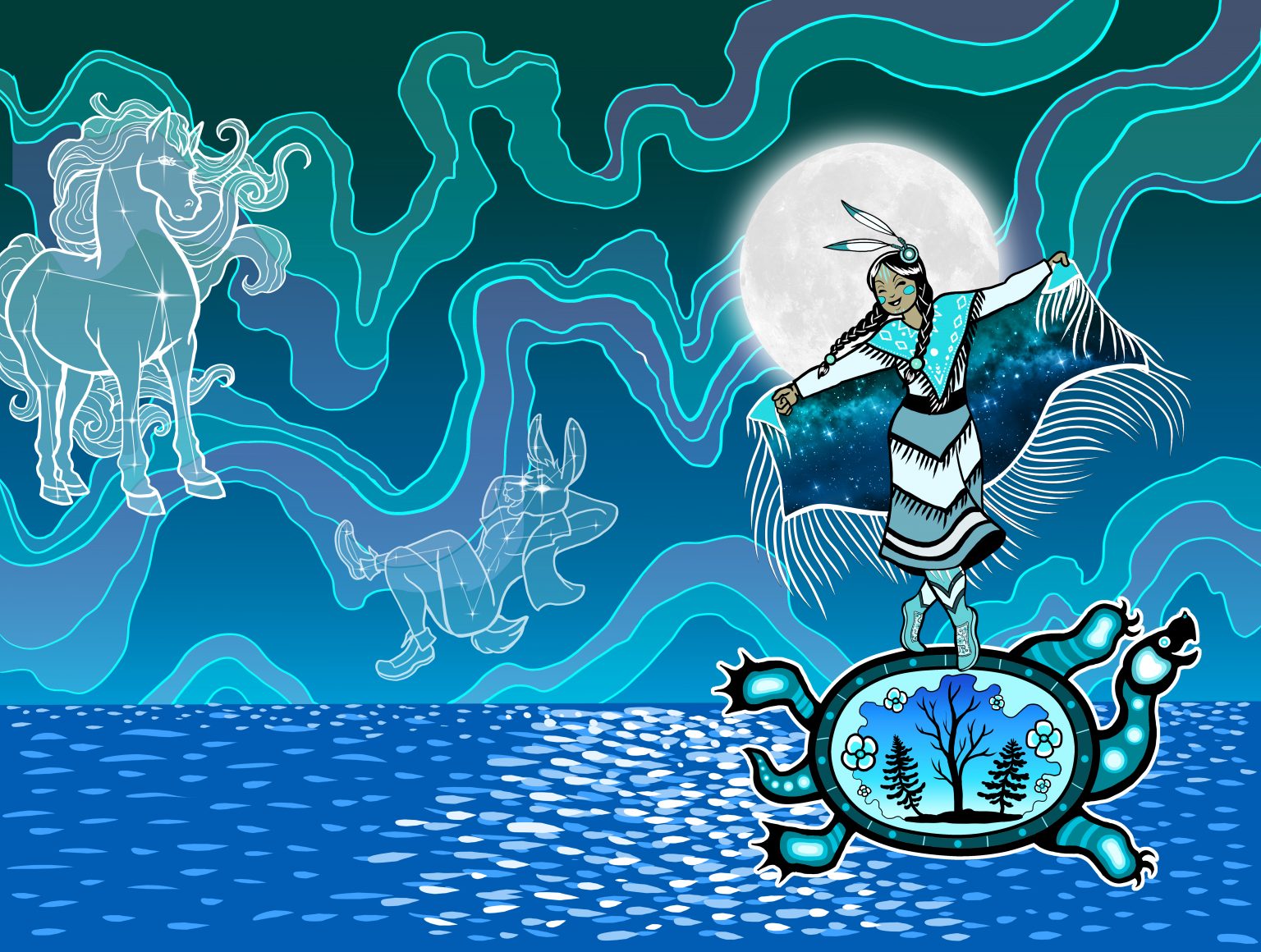 Now on Kickstarter from Iron Circus Comics: ‘The Woman and the Woods and Other North American Stories’ Anthology