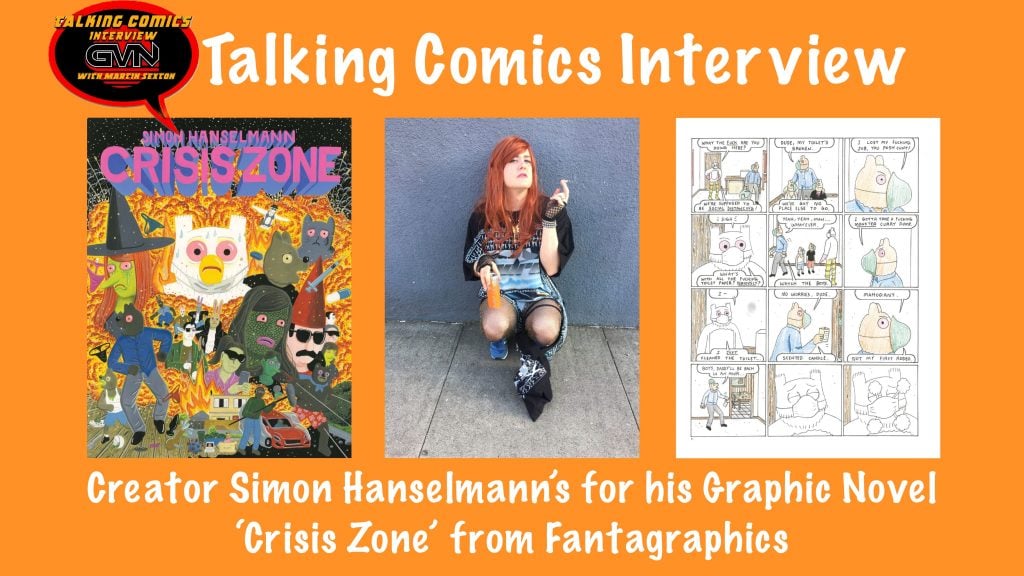 GVN Talking Comics Interview: Simon Hanselmann, Creator of Fantagraphics ‘Crisis Zone’