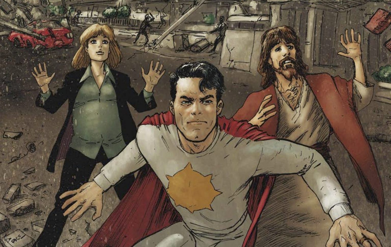GVN Talking Comics Review: Ahoy Comic’s ‘Second Coming: Only Begotten Son’ Issue 4 by Mark Russell, Richard Pace, and Leonard Kirk