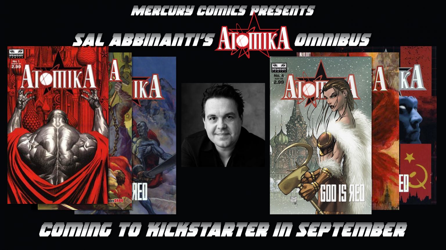 GVN Talking Comics Preview: Coming in September to Kickstarter, Sal Abbinanti’s ‘Atomika Omnibus’ by Mercury Comics