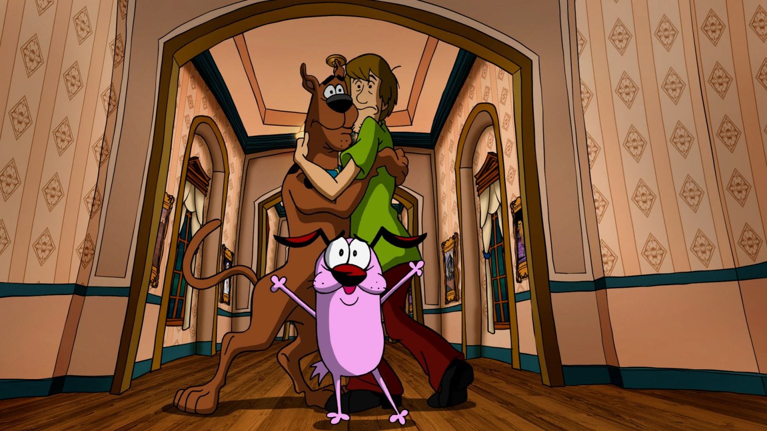 ‘Straight Outta Nowhere: Scooby-Doo Meets Courage the Cowardly Dog’ DVD Review – Hilarious Team-Up Will Please Fans