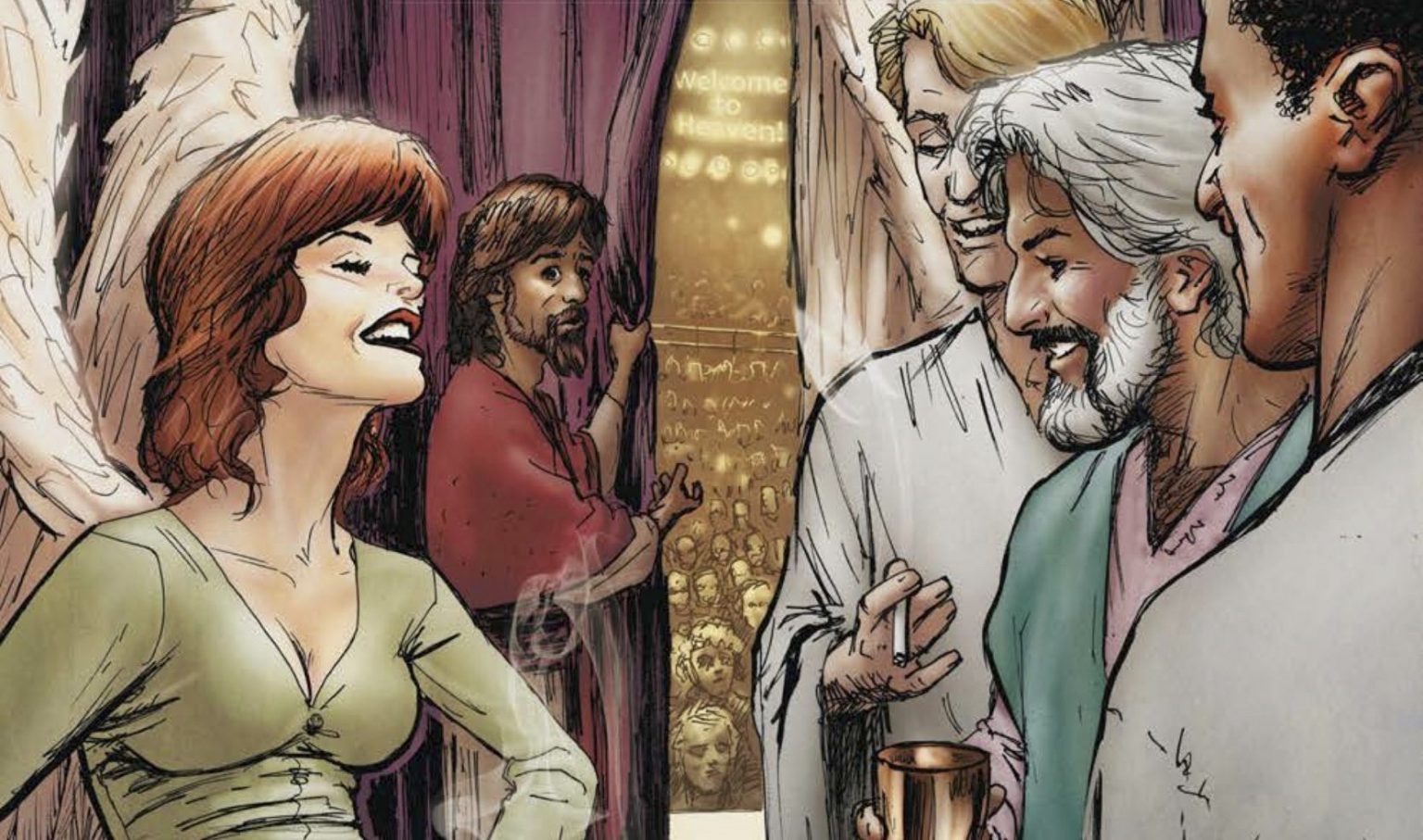GVN Talking Comics Review: Ahoy Comics: ‘Second Coming: Only Begotten Son’ Issue 5 by Mark Russell, Richard Pace and Leonard Kirk