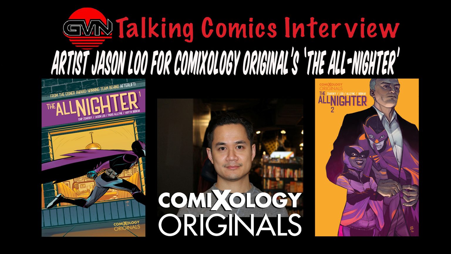 GVN Talking Comics Interview: Artist Jason Loo for ComiXology Originals, ‘The All-Nighter’