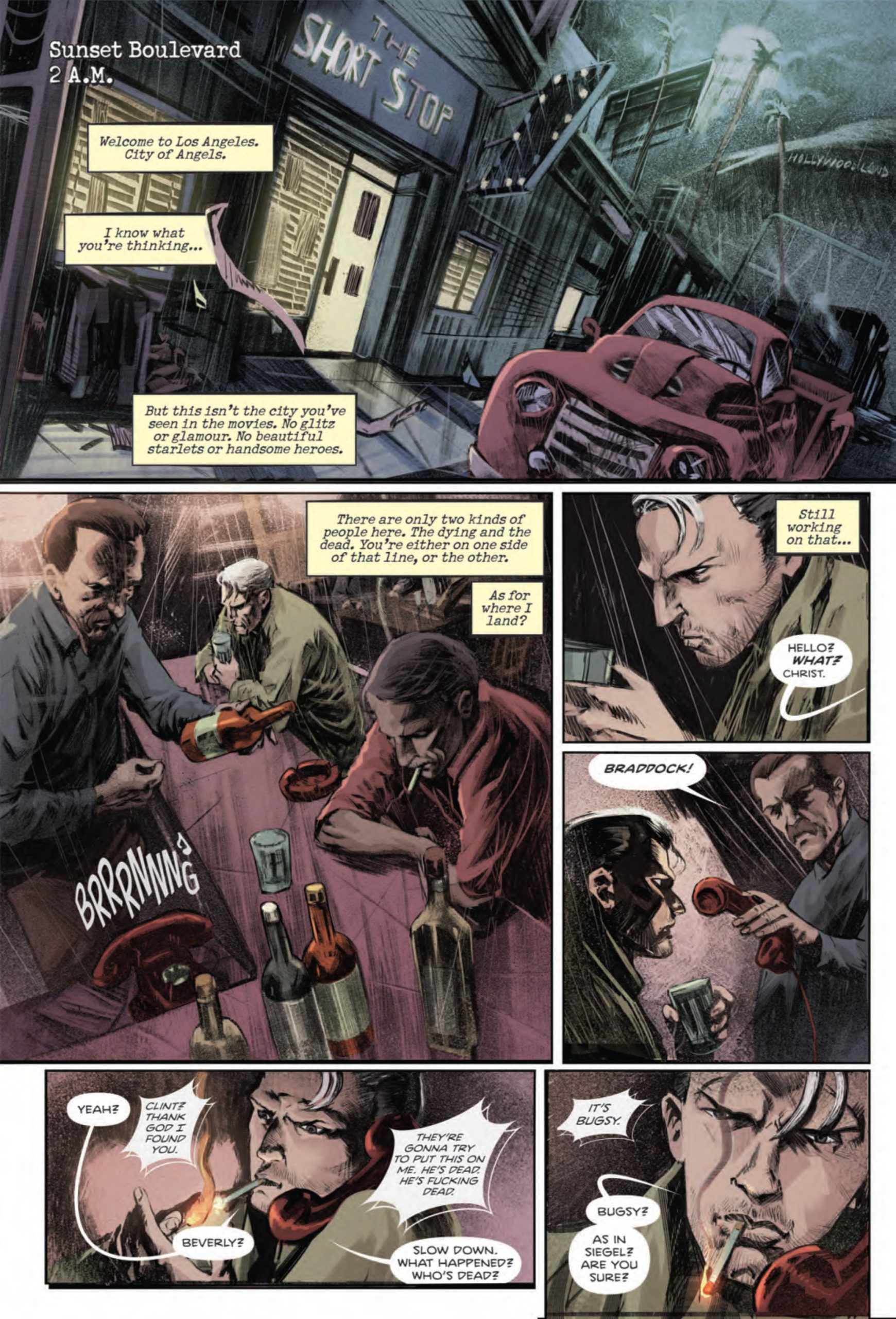 Blood On Sunset #1 - 1