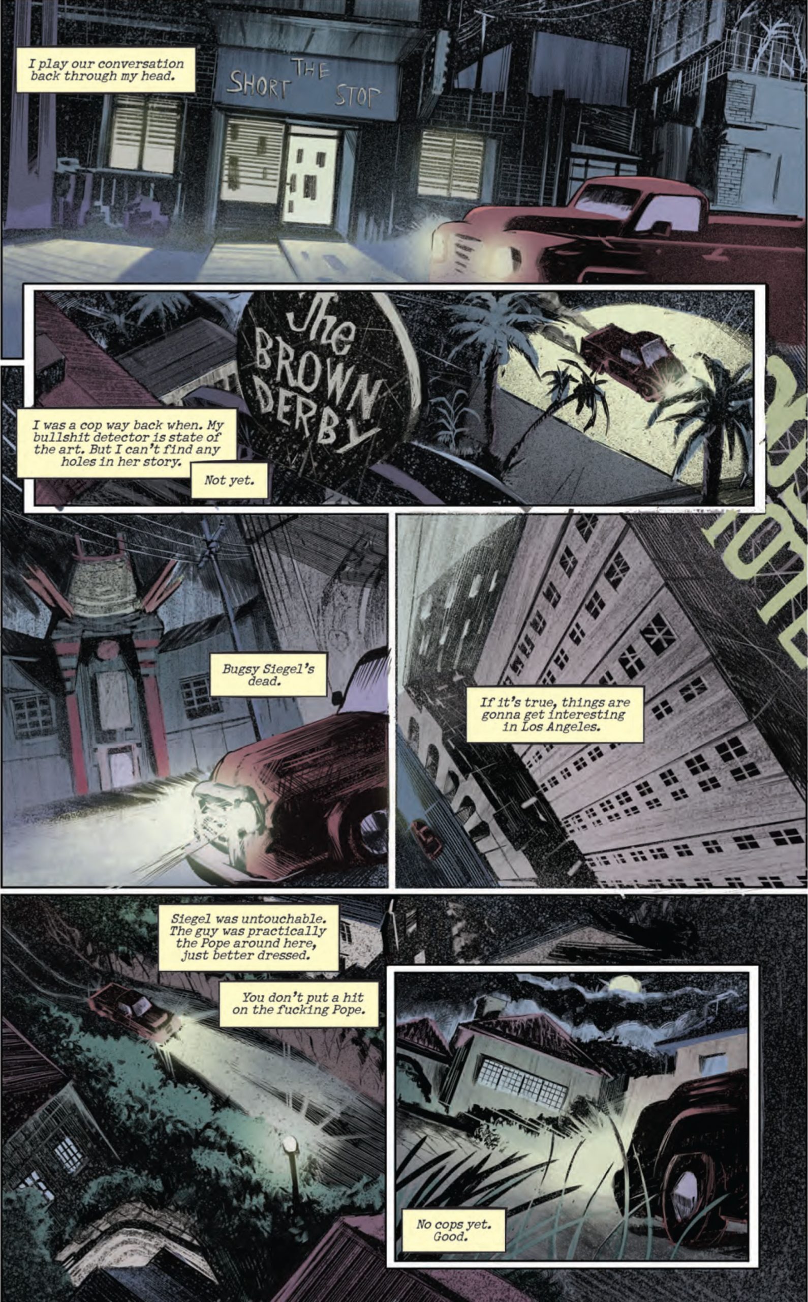 Blood On Sunset #1-4
