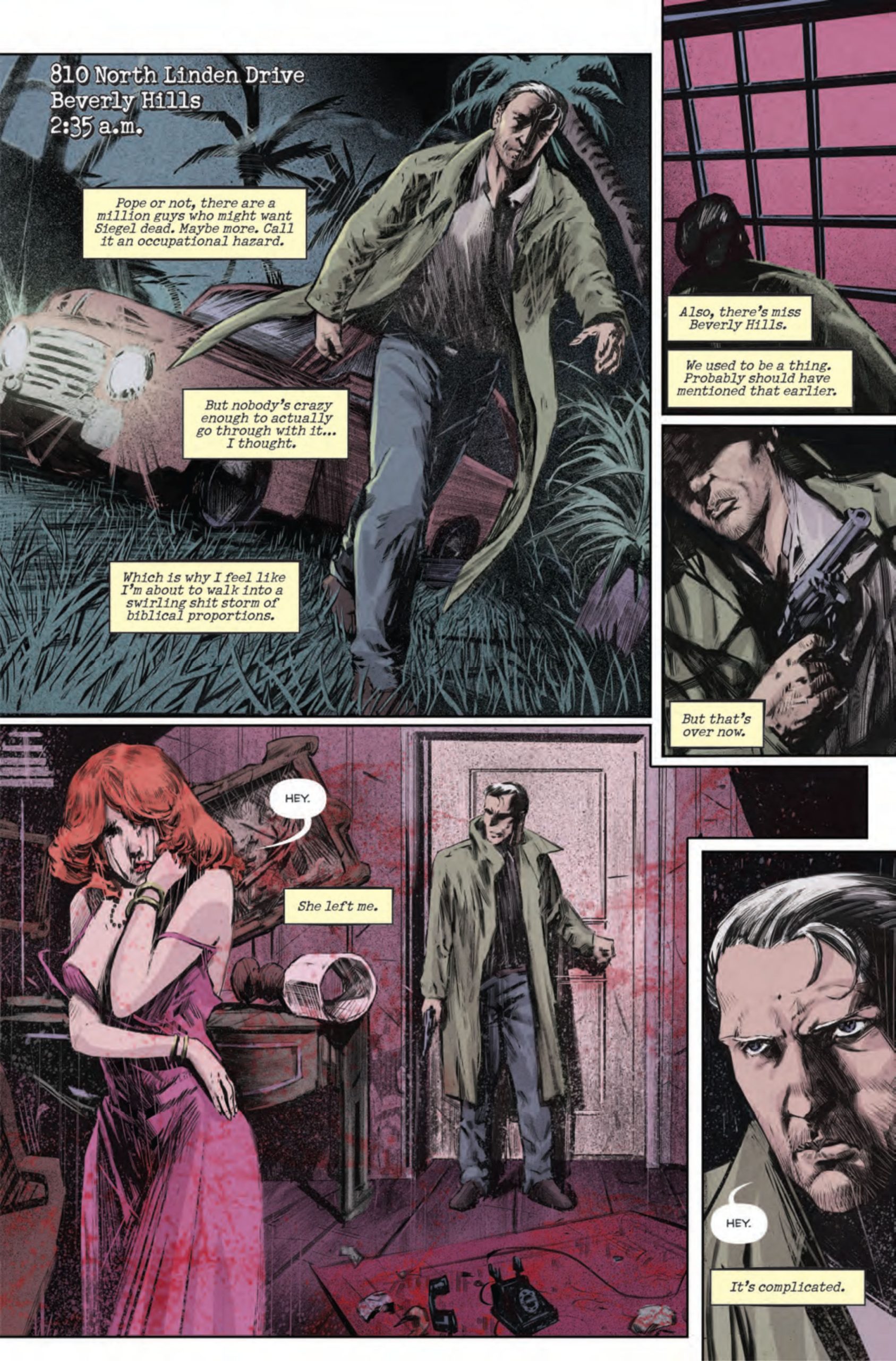 Blood On Sunset #1-5