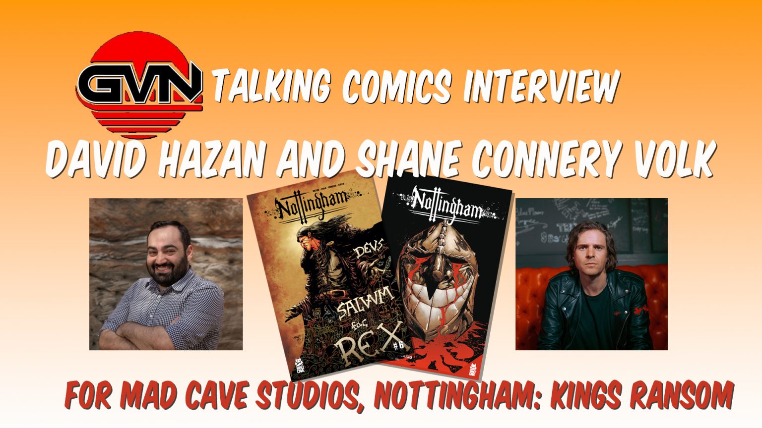 GVN Talking Comics Interview: David Hazan And Shane Connery Volk Talking ‘Nottingham: Kings Ransom’
