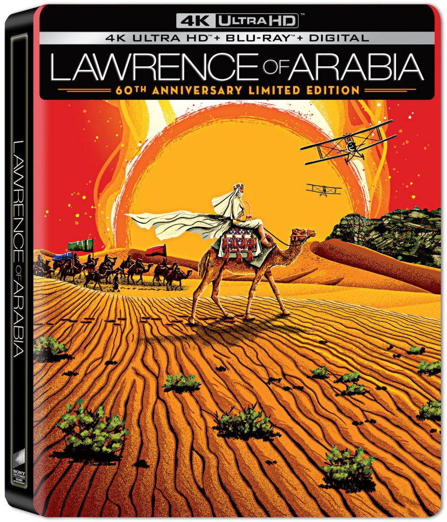 Lawrence of Arabia SteelBook Cover Art