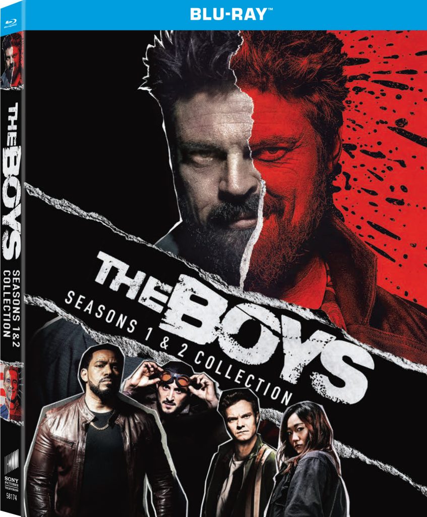 The Boys Seasons 1 & 2 Cover Art