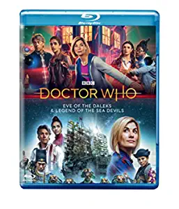 Dr. Who Eve of Daleks and Sea Devils Cover Art