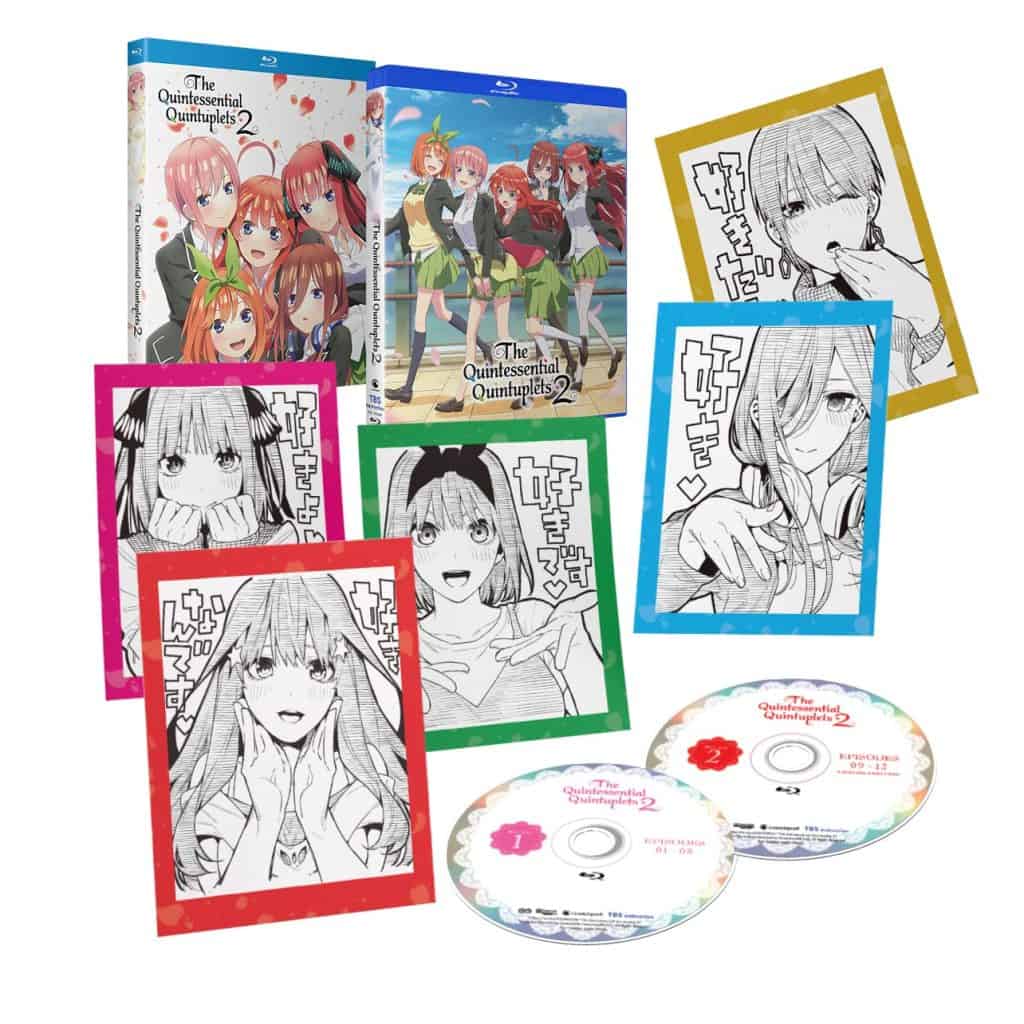 Quintessential Quintuplets Season 2 Cover Art