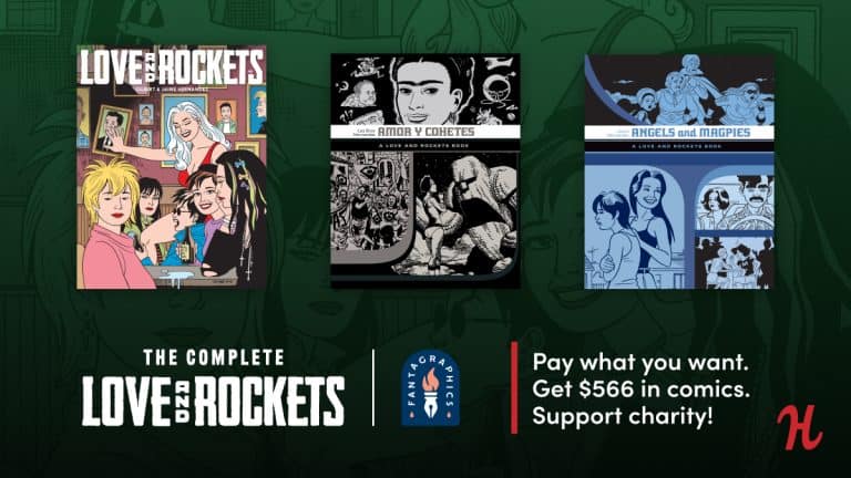 Through July 21st, Humble Bundle and Fantagraphics Team-Up for ‘The Complete Love and Rockets’ Bundle