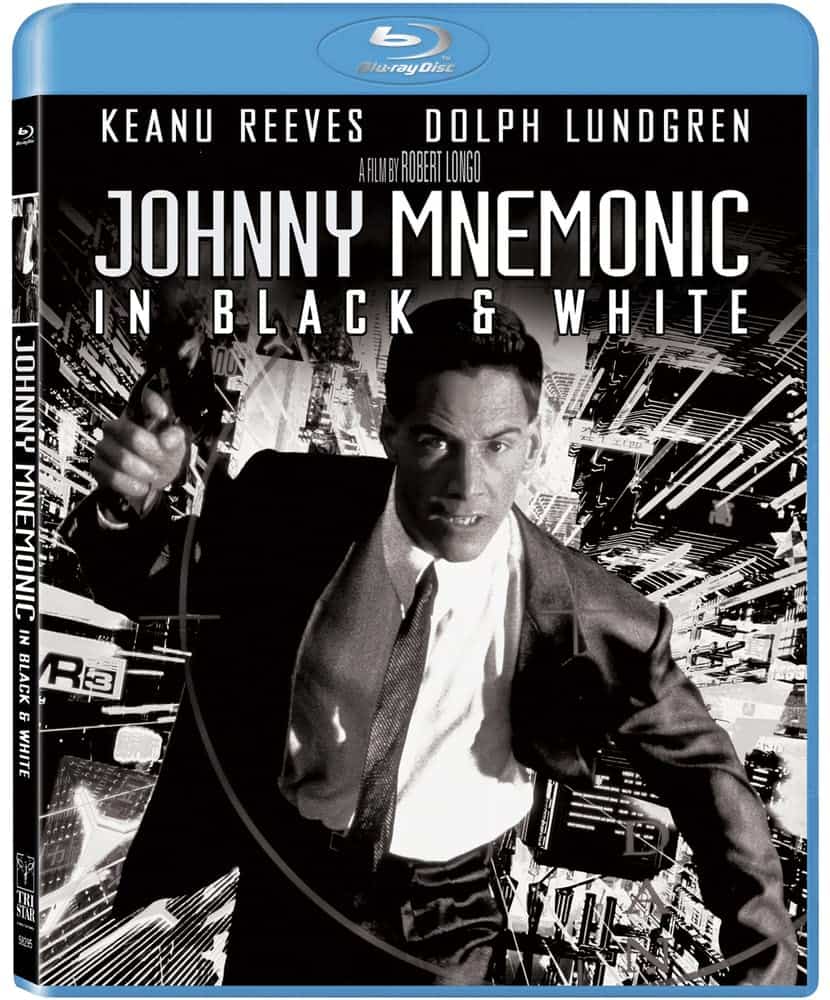 Johnny Mnemonic Cover Art.