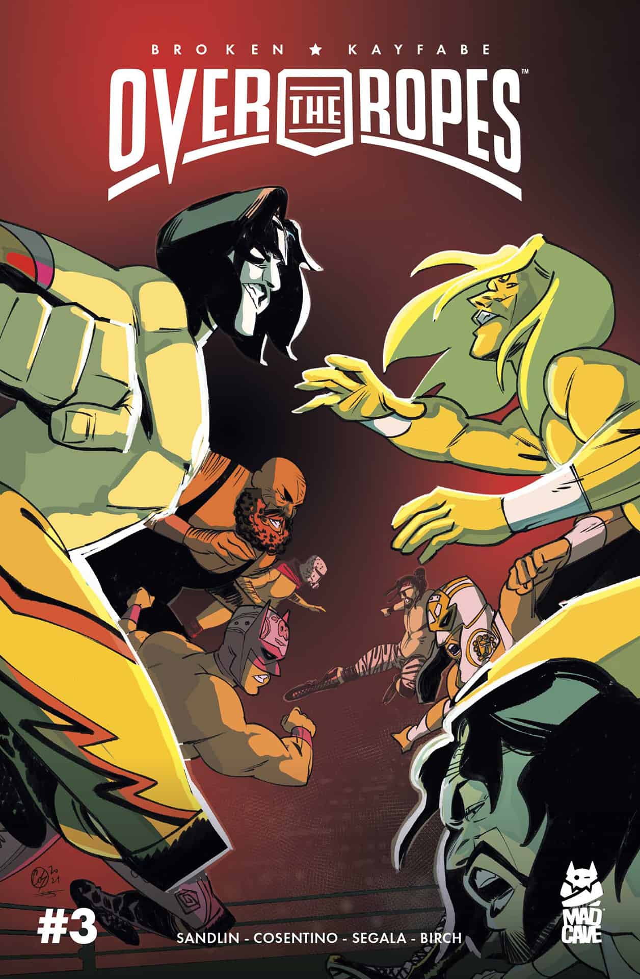 Over The Ropes Broken Kayfabe 3 Cover