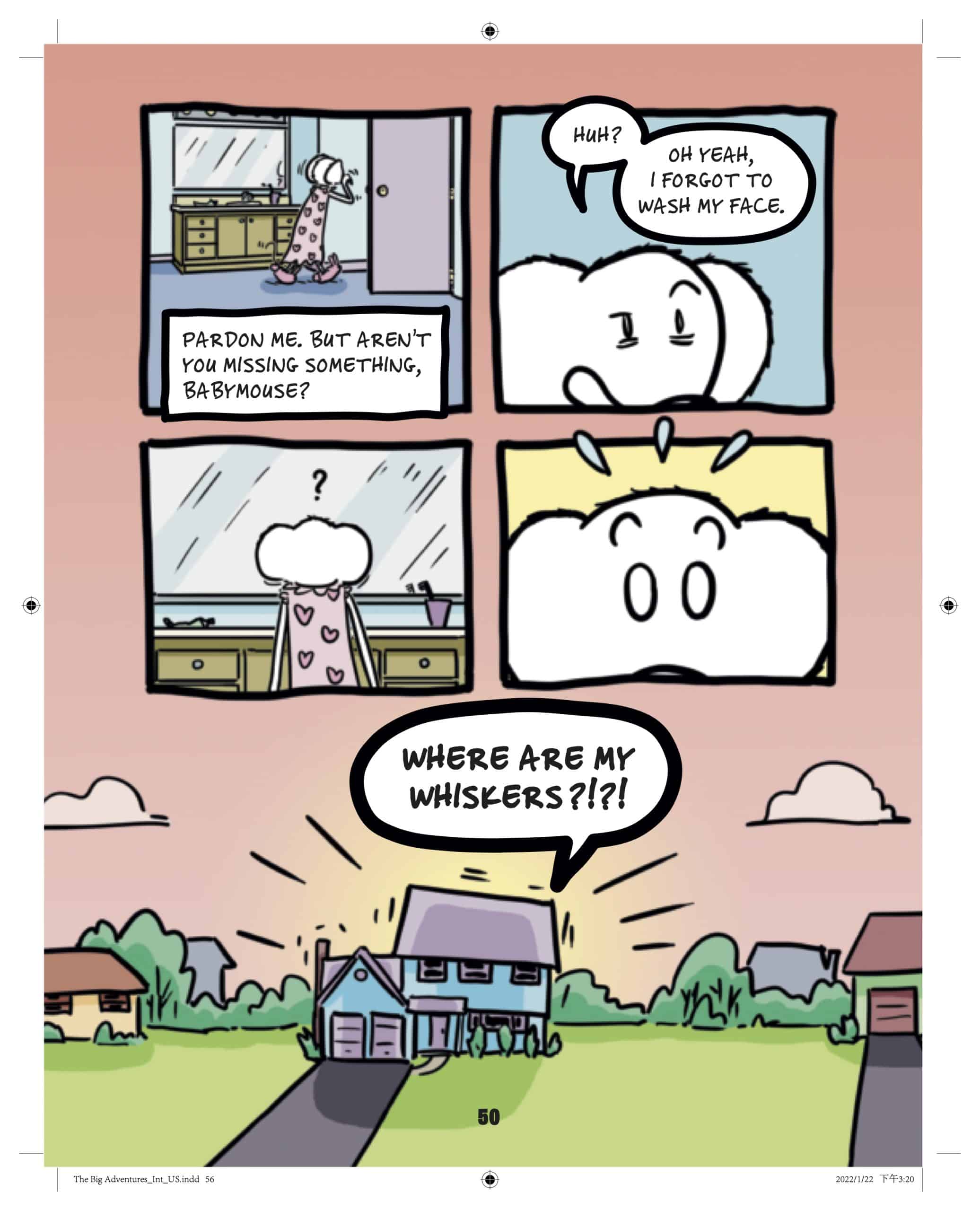 Once Upon a Messy Whisker_p 50 BABYMOUSE LOSES HER WHISKERS