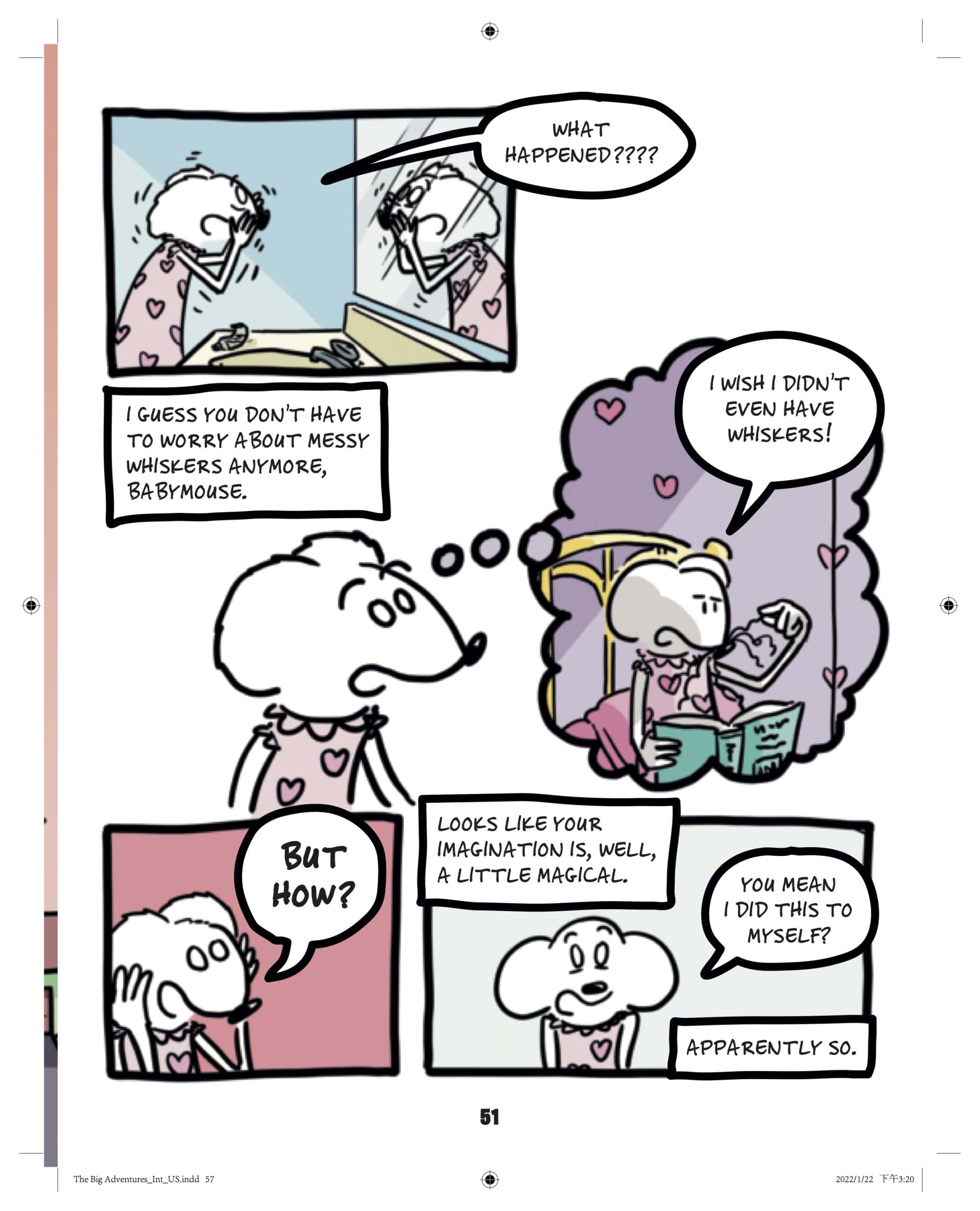 Once Upon a Messy Whisker_p 51 BABYMOUSE LOSES HER WHISKERS