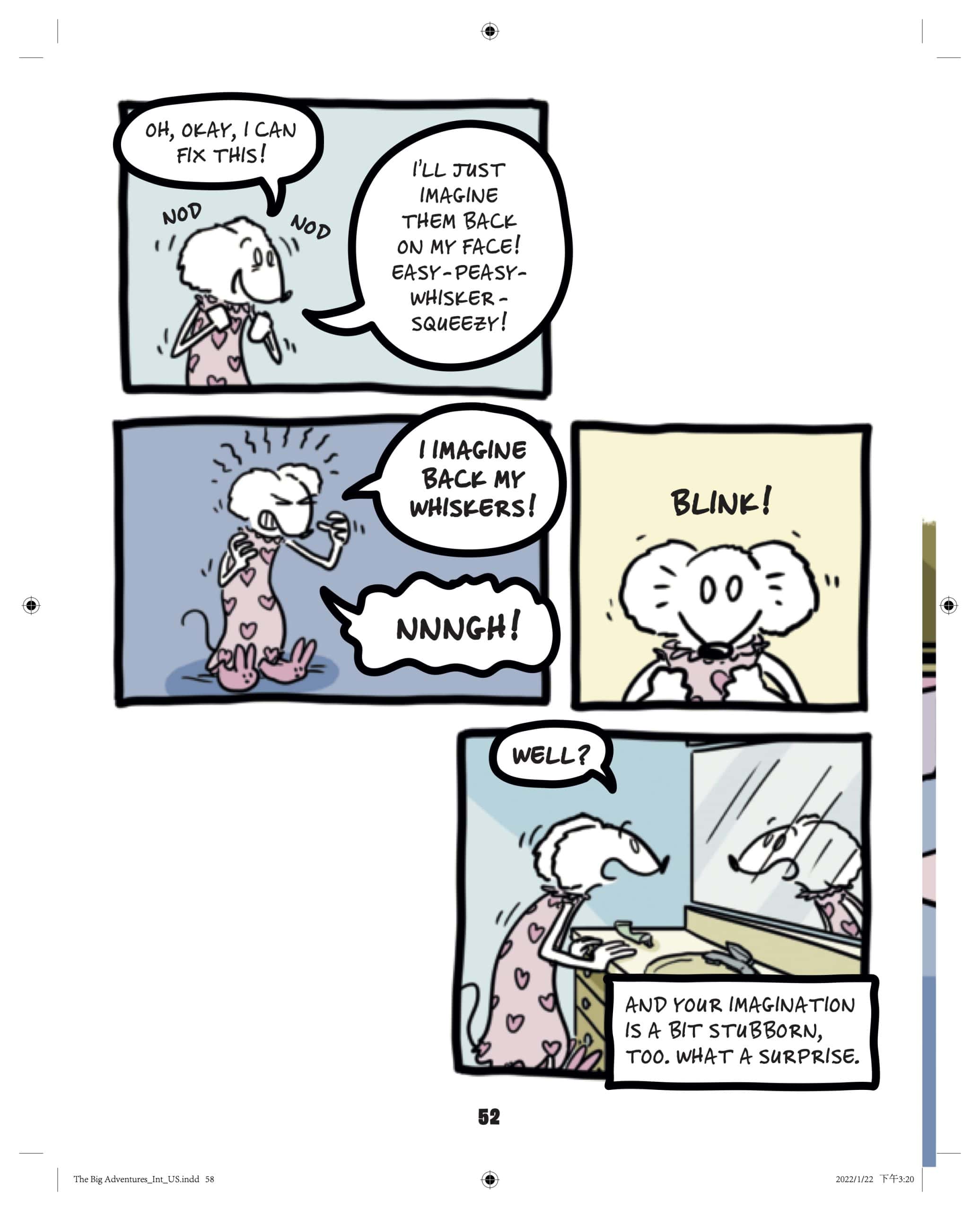 Once Upon a Messy Whisker_p 52 BABYMOUSE LOSES HER WHISKERS